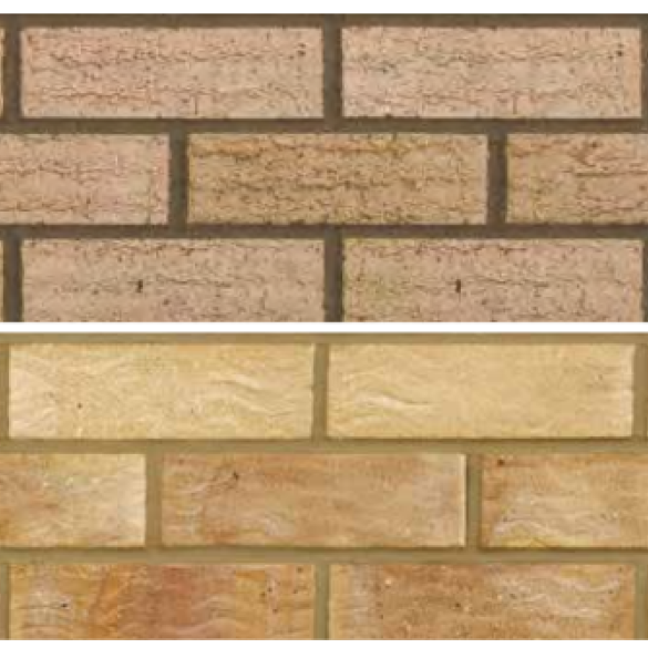 Heavy Textured Buff Bricks | Bimstore