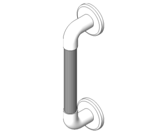 Bim, Content, Object, Component, BIM, Store, Revit, AKW, Limited, Sanitaryware, Bathroom, 1900, Series, Fluted, Grab, Rail