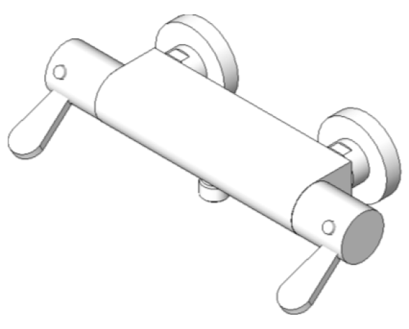 Bim, Content, Object, Component, BIM, Store, Revit, AKW, Limited, Sanitaryware, Bathroom, Arka, Care, Thermostatic, Shower, Mixer
