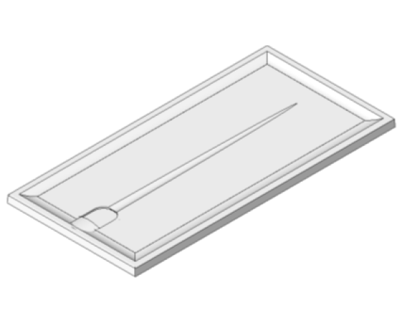 Bim, Content, Object, Component, BIM, Store, Revit, AKW, Limited, Sanitaryware, Bathroom, Braddan, Shower, Tray