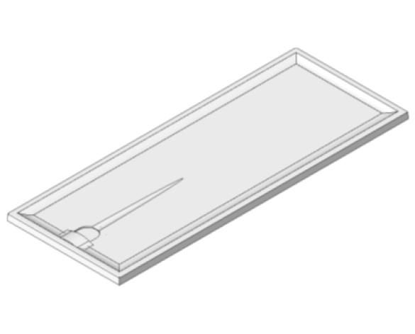 Bim, Content, Object, Component, BIM, Store, Revit, AKW, Limited, Sanitaryware, Bathroom, Braddan, Shower, Tray