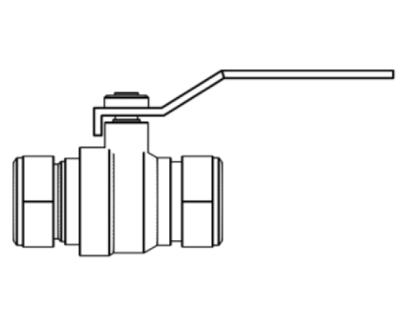 Revit, Bim, Store, Components, MEP, Object, Altecnic, Mechanical, Pipe, Intaball, Lever, Ball Valve, Blue, Handle, Cold, Water