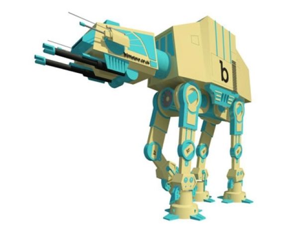 Revit, BIM, Download, Free,Components,Object,star,wars,AT-AT,all,terrain,armored,transport,walker