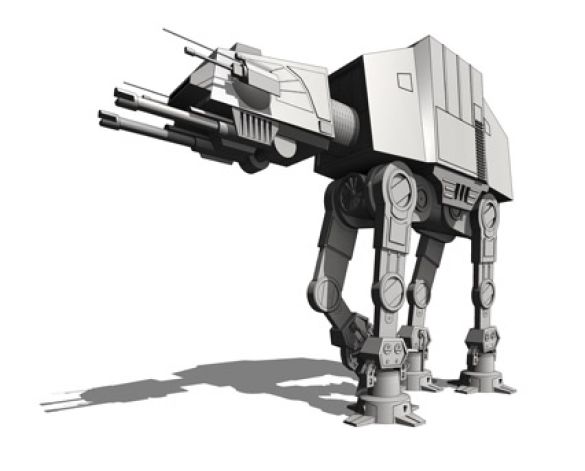 Revit, BIM, Download, Free,Components,Object,star,wars,AT-AT,all,terrain,armored,transport,walker