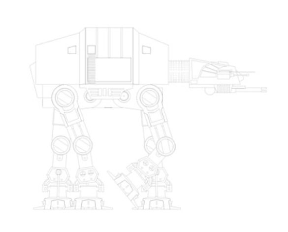 Revit, BIM, Download, Free,Components,Object,star,wars,AT-AT,all,terrain,armored,transport,walker