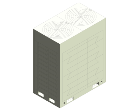 Bim, Content, Object, Component, bimstore, Revit, Bosch, Mechanical, Equipment, Hot, Cold, Air, Conditioning, Climate, VRF, System, S5DCI