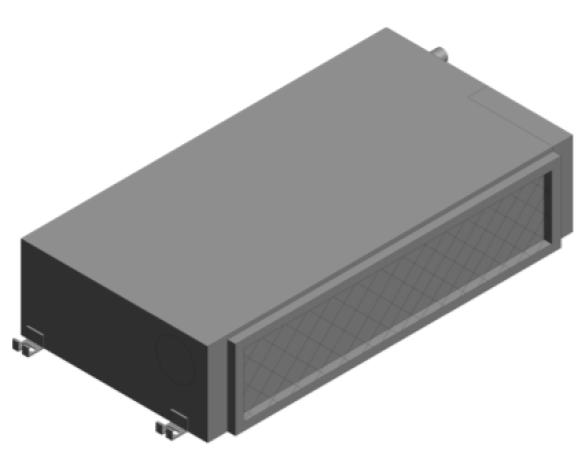 Bim, Content, Object, Component, bimstore, Revit, Bosch, Mechanical, Equipment, Hot, Cold, Air, Conditioning, Climate, VRF, System, SLPD1D