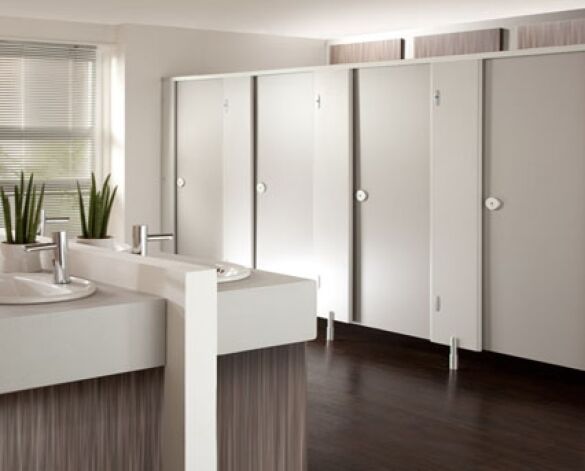 Image of Grampian HPL Toilet Cubicles