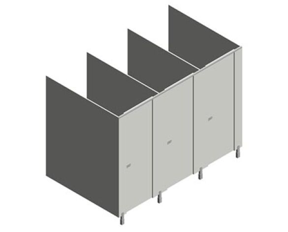 Image of Pennine Budget Toilet Cubicles