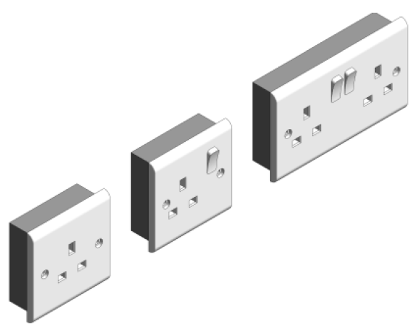 Slimline - Socket Outlets | Bimstore