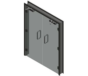 Product: Dortek Glass Hinged Doors