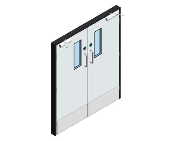 Dortek Hygienic Hinged Doors - Fire Rated | Bimstore