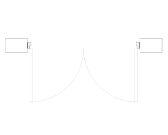 Dortek Hygienic Hinged Doors - Lead Lined | Bimstore