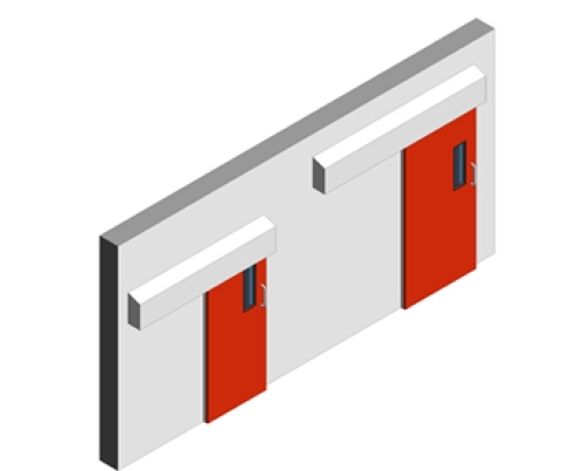 Dortek Hygienic Sliding Doors - Fire Rated | Bimstore