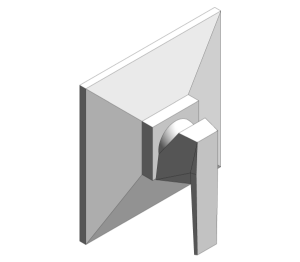 Product: ALLURE BRILLIANT Single-lever shower mixer trim (24277000)