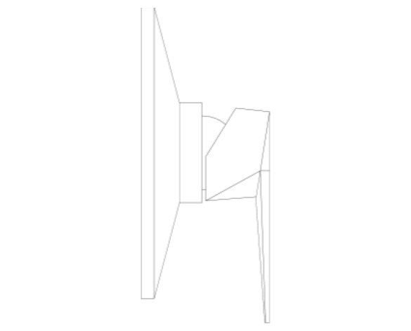 Product: ALLURE BRILLIANT Single-lever shower mixer trim (24277000)