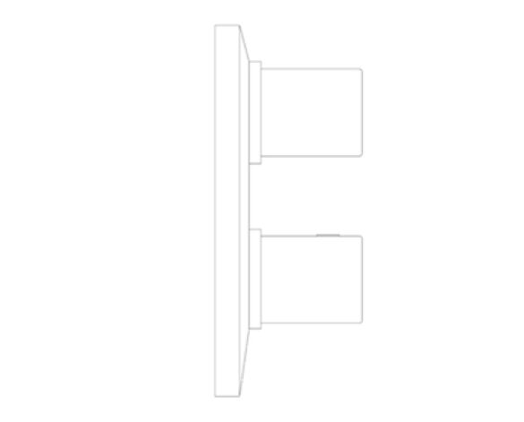 Revit, Bim, Store, Components, MEP, Object, Grohe, Plumbing, Fixtures, 14, METRIC, Allure, Brilliant, Thermostat, 19792000