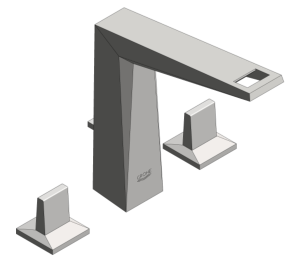 bimstore - Grohe - ALLURE BRILLIANT Three-hole basin mixer 1/2″ M-Size ...