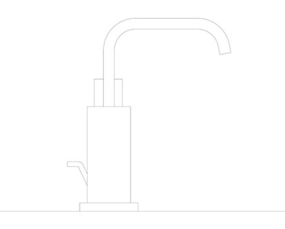 Revit, Bim, Store, Components, MEP, Object, Grohe, Plumbing, Fixtures, 14, METRIC, Allure, Single, Lever, Basin, Mixer, L, Size, 32146000