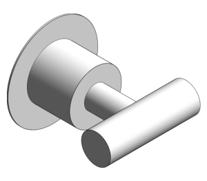 Product: ATRIO Robe hook (40890000)