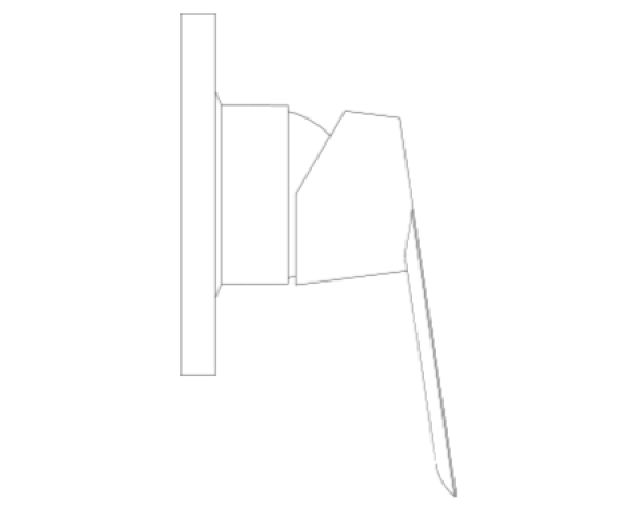Revit, Bim, Store, Components, MEP, Object, Grohe, Plumbing, Fixtures, 14, METRIC, Automatic, Bath, Shower, Diverter, 29042000