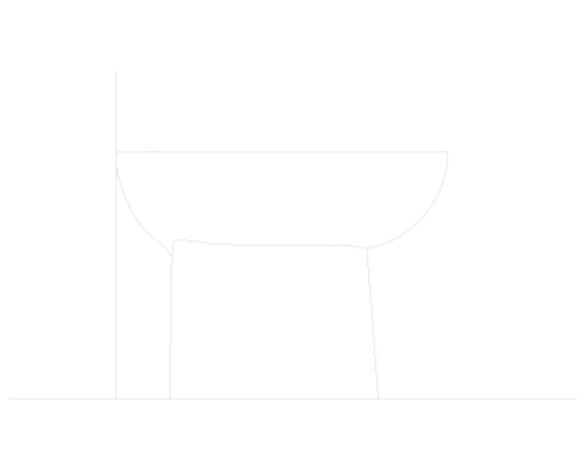 Revit, Bim, Store, Components, MEP, Object, Grohe, Bau, Ceramic, Floor, Standing, Bidet, 39432000