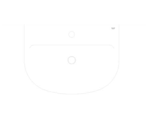 Revit, Bim, Store, Components, MEP, Object, Grohe, Bau, Ceramic, Washbasin, Wall, Hung, 55, 39440000