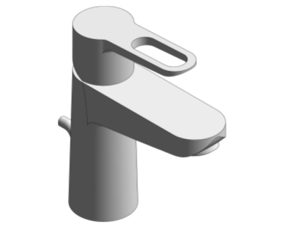 Revit, Bim, Store, Components, MEP, Object, Grohe, Plumbing, Fixtures, 14, METRIC, BauEdge, Basin, Mixer, 23084000