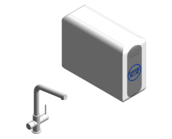 Revit, Bim, Store, Components, MEP, Object, Grohe, Plumbing, Fixtures, 14, METRIC, Blue, C+S, Pillar, Tap, 600, Litre, Filter, 31302001, boiler, tap