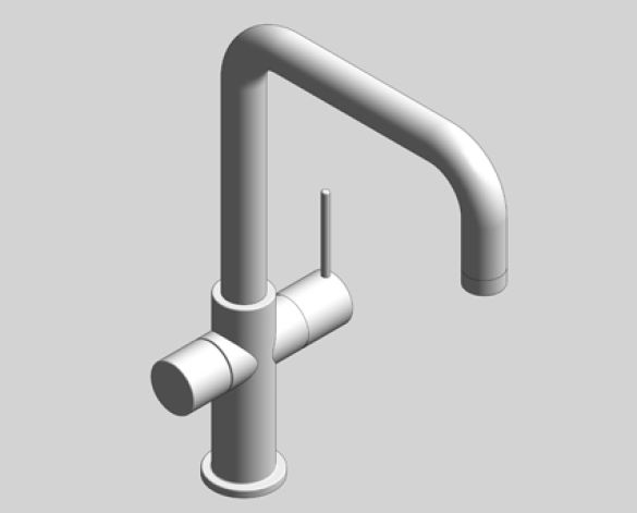 Revit, Bim, Store, Components, MEP, Object, Grohe, Plumbing, Fixtures, 14, METRIC, Blue, C+S, Pillar, Tap, 600, Litre, Filter, 31302001, boiler, tap