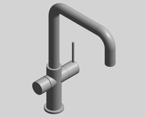Revit, Bim, Store, Components, MEP, Object, Grohe, Plumbing, Fixtures, 14, METRIC, Blue, C+S, Pillar, Tap, 600, Litre, Filter, 31302001, boiler, tap