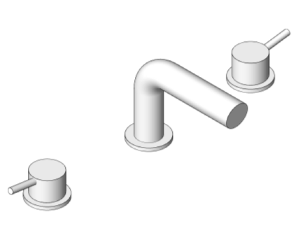 Revit, Bim, Store, Components, MEP, Object, Grohe, Plumbing, Fixtures, 14, METRIC, Concetto, Single, Lever, 20572001/20572EN1