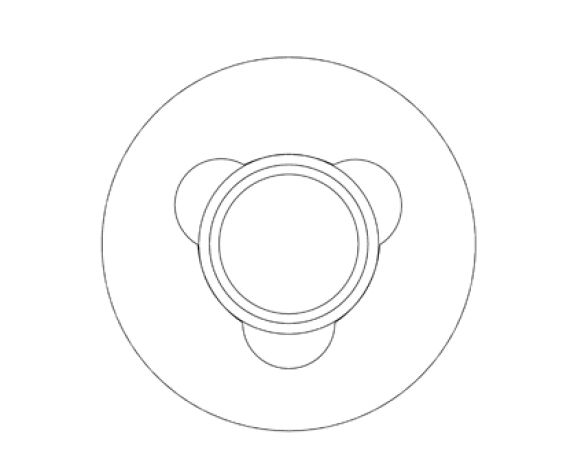 Revit, Bim, Store, Components, MEP, Object, Grohe, Plumbing, Fixtures, 14, METRIC, Costa, L, Concealed, Valve, Exposed, Part, 19809001