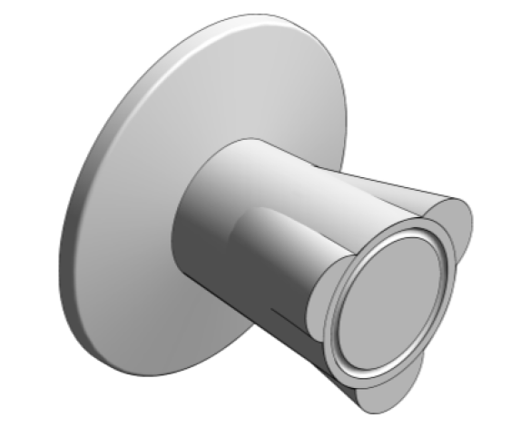 Revit, Bim, Store, Components, MEP, Object, Grohe, Plumbing, Fixtures, 14, METRIC, Costa, L, Concealed, Valve, Exposed, Part, 19809001