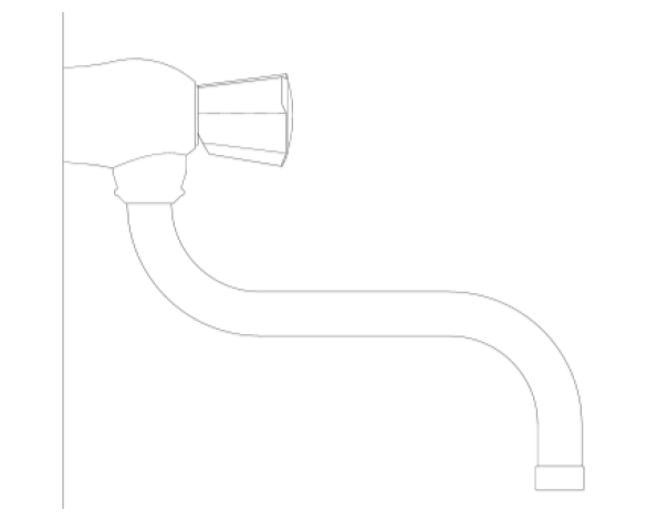 Revit, Bim, Store, Components, MEP, Object, Grohe, Plumbing, Fixtures, 14, METRIC, Costa, S, Bath, Mixer, 25485001