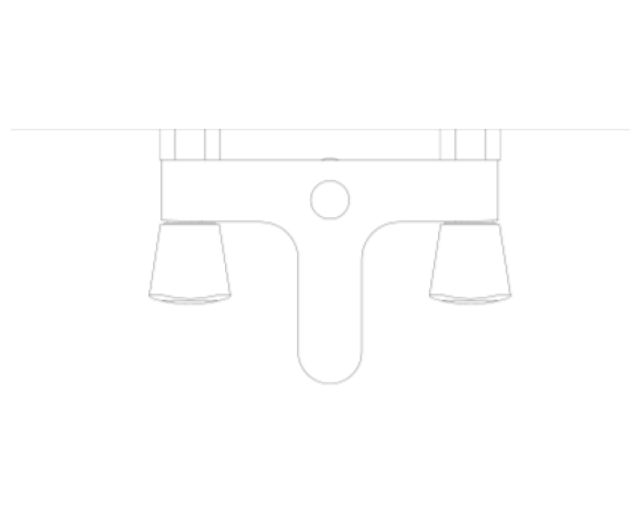 Revit, Bim, Store, Components, MEP, Object, Grohe, Plumbing, Fixtures, 14, METRIC, Costa, S, Bath, Mixer, 25485001