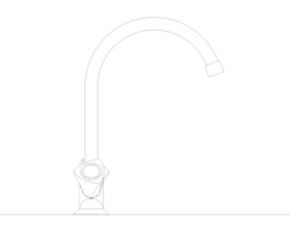 Revit, Bim, Store, Components, MEP, Object, Grohe, Plumbing, Fixtures, 14, METRIC, Costa, S, Kitchen, Mixer, 31819000