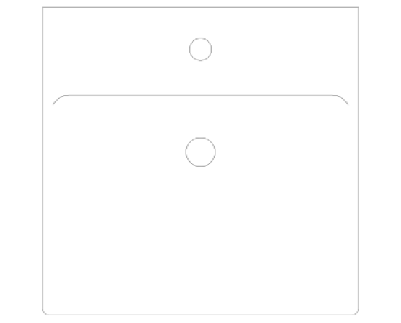 Revit, Bim, Store, Components, MEP, Object, Grohe, Cube, Ceramic, Countertop, Basin, 50, 3947800H
