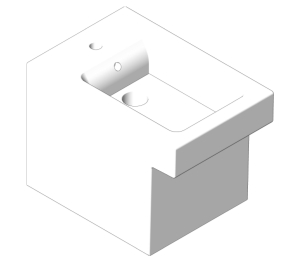 Product: Grohe Cube Ceramic - Floor standing bidet - 3948700H