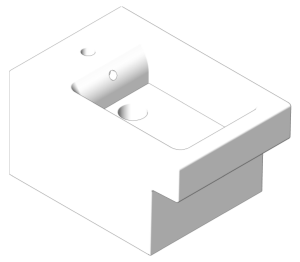 Product: Grohe Cube Ceramic - Wall hung bidet - 3948600H