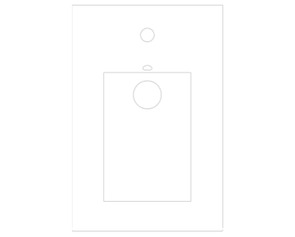 Revit, Bim, Store, Components, MEP, Object, Grohe, Cube, Ceramic, Wall, Hung, bidet, 3948600H