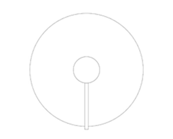 Revit, Bim, Store, Components, MEP, Object, Grohe, Plumbing, Fixtures, 14, METRIC, Essence, Pressure, Balance, Valve, Trimset, 19347