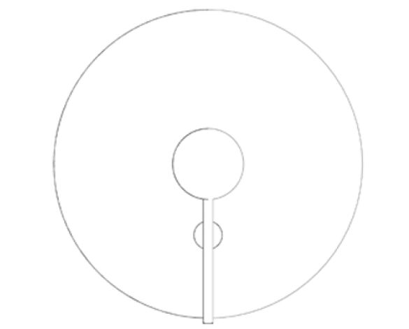 Revit, Bim, Store, Components, MEP, Object, Grohe, Plumbing, Fixtures, 14, METRIC, Essence, Pressure, Balance, Valve, Trimset, 19494
