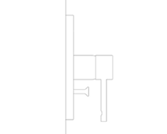 Revit, Bim, Store, Components, MEP, Object, Grohe, Plumbing, Fixtures, 14, METRIC, Essence, Pressure, Balance, Valve, Trimset, 19494