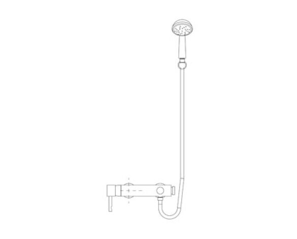 Revit, Bim, Store, Components, MEP, Object, Grohe, Plumbing, Fixtures, 14, METRIC, Essence, Single, Lever, Bath, Shower, Mixer, 33628000