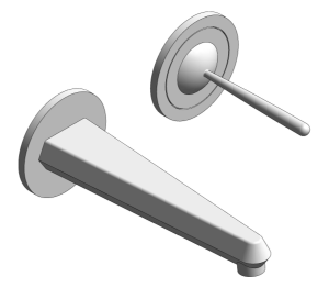 Product: Grohe EUD Joystick 2-Hole Basin Mixer - 19968000