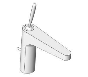 Product: Grohe EUD Joystick Basin Mixer (M) - 23427000