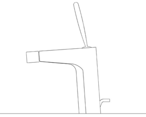 Revit, Bim, Store, Components, MEP, Object, Grohe, Plumbing, Fixtures, 14, METRIC, EUD, Joystick, Bidet, Mixer, S, 24036000