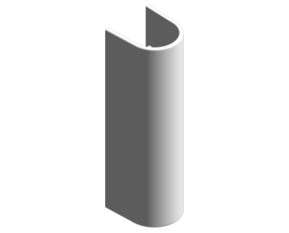 Revit, Bim, Store, Components, MEP, Object, Grohe, Euro, Ceramic, Full, Pedestal, 39202000