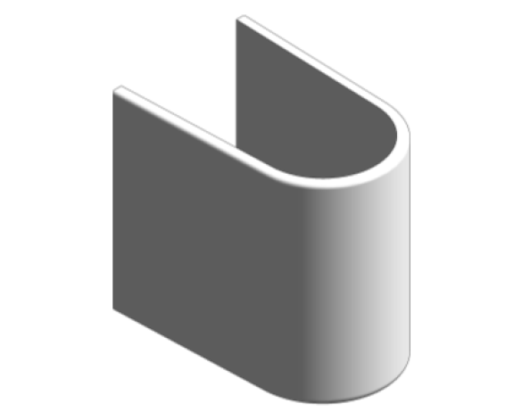 Revit, Bim, Store, Components, MEP, Object, Grohe, Euro, Ceramic, Semi, Pedestal, 39201000